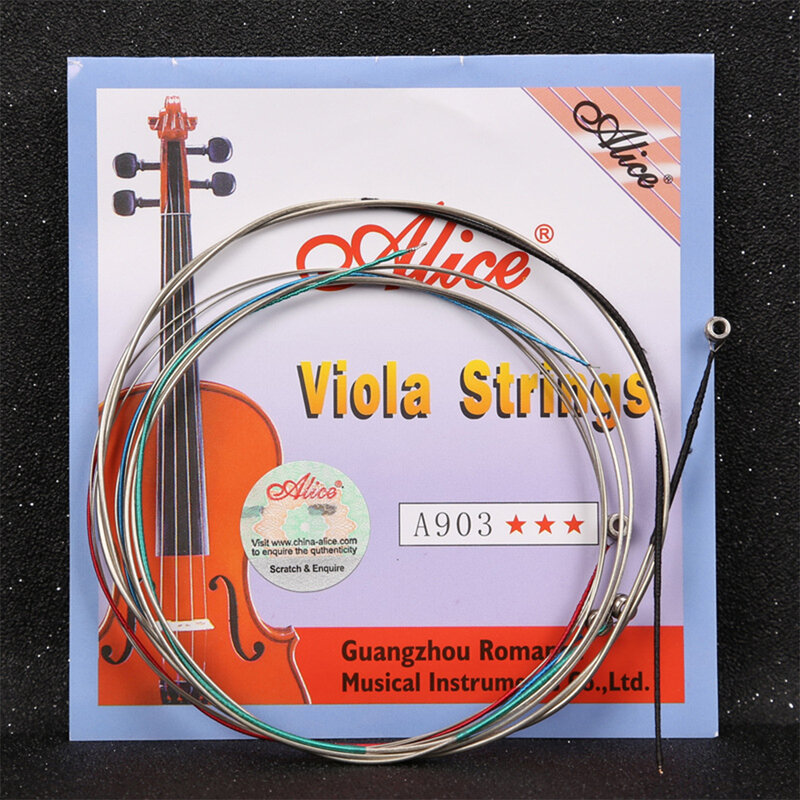 Steel Core Viola Strings Viola Strings A903 A-2nd Steel Core D-3rd Steel Core G-4th Steel Core Feel Comfortable