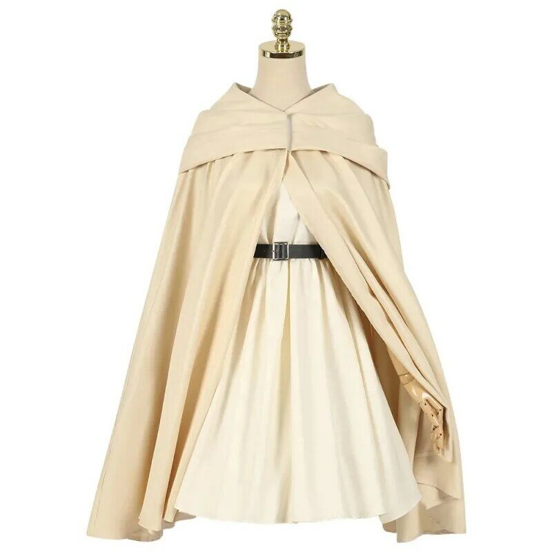 สติกเกอร์ชุดคอสเพลย์ผู้หญิงฟรีเรนเสื้อคลุมฟริเออเรนลายอนิเมะชุดสูทเทศกาลฮาโลวีน
