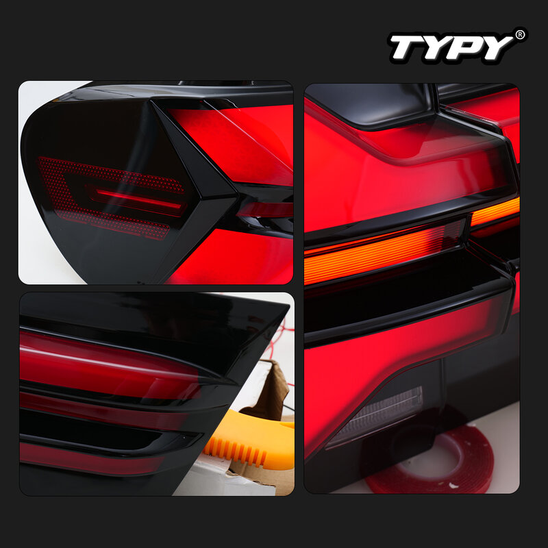 TYPY-Dinâmico LED Carro Luz, Luzes Diurnas, Sinais de Giro, Auto Acessórios, Luzes Troneiras para BMW X5, E70, 2007-2013