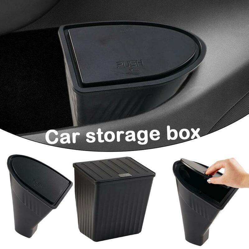  for Tesla Door Trash Can for Tesla Model Y 2021-2023 Door Storage Box Interior Storage Modification Accessories
