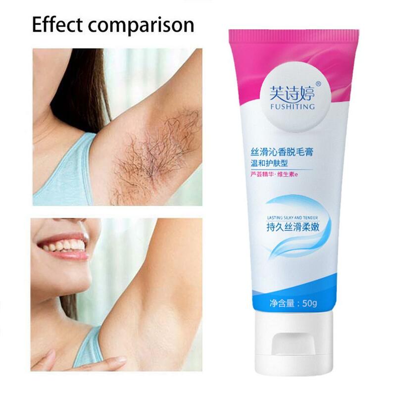 Crema depilatoria prodotti per la depilazione Deep to Cream capelli raschietto permanente per cera follicolo 1 depilazione capelli depilatori J2C4