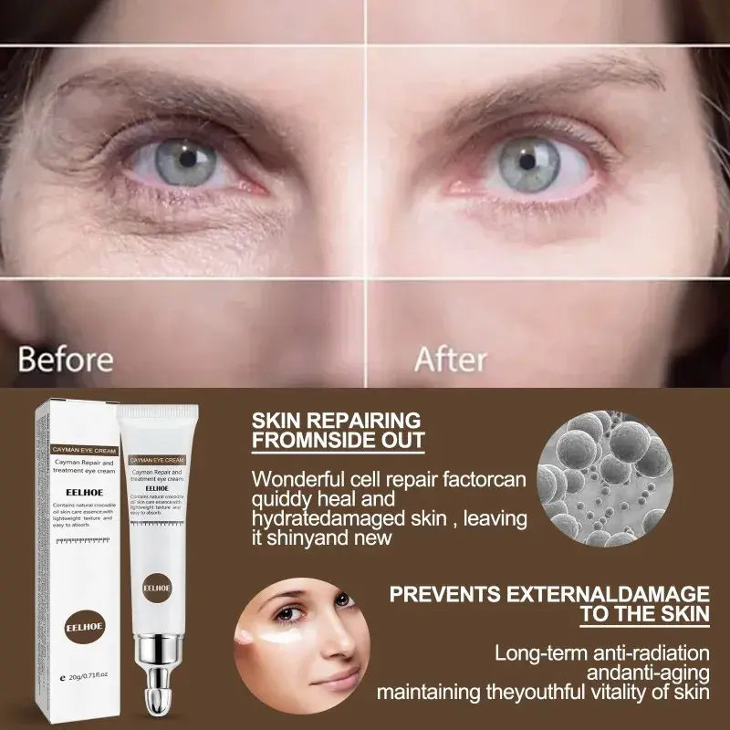 Wielozadaniowe usuwanie zmarszczek Anti-Aging napinanie obrzęków krem pod oczy w ramach anty-drobnych linii żel kosmetyczny do pielęgnacji skóry