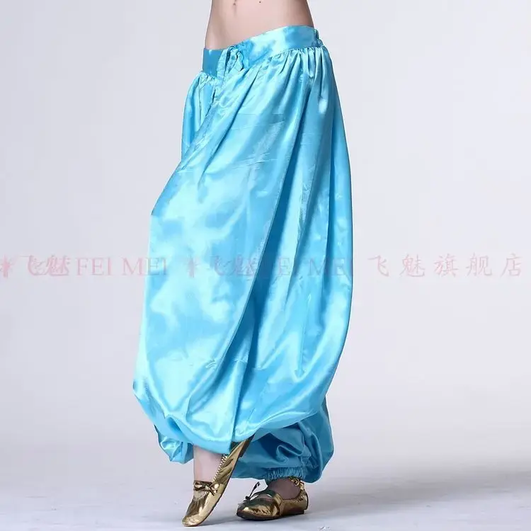 New belly dance costumes senior stain belly dance pants for women belly dance lantern trousers