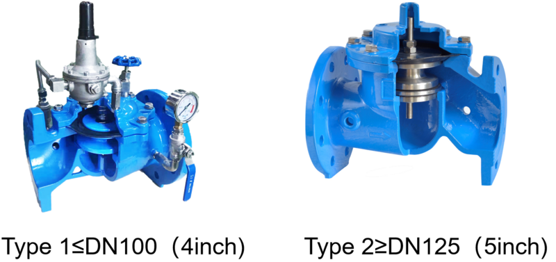 Factory Price Brass Stainless steel pressure reducing valve regulator 200x suction water control valve