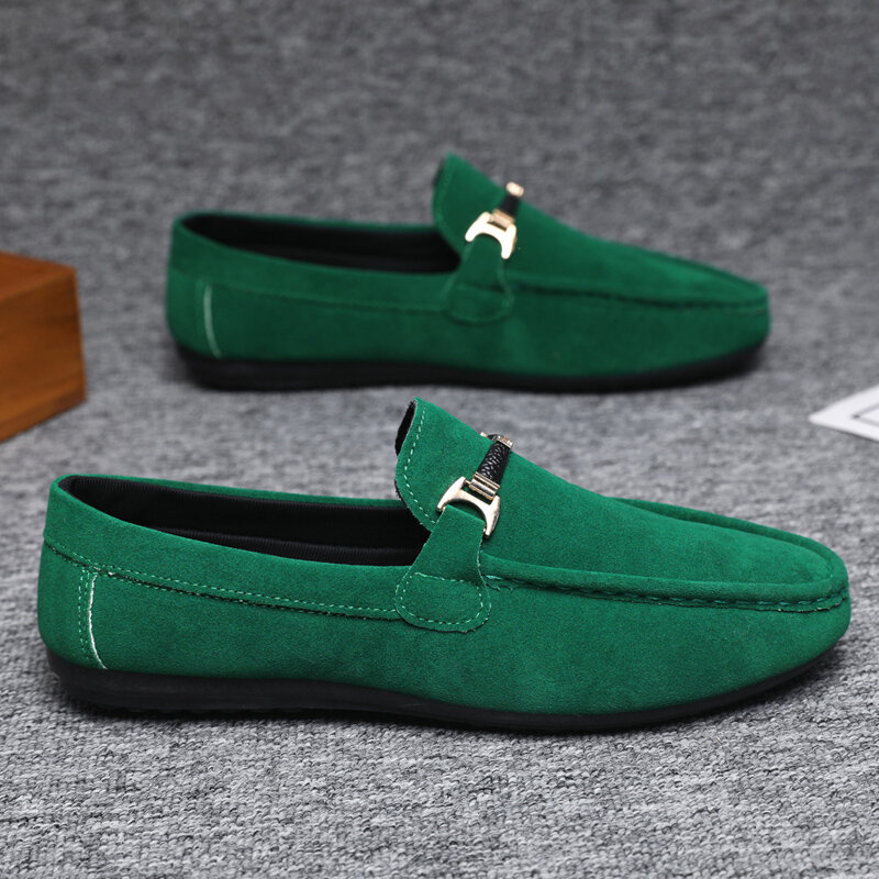 Fashion Men Casual Shoes slip on Luxury Brand Men Loafers soft Comfort Men Driving Shoes lightweight man Shoes Moccasins