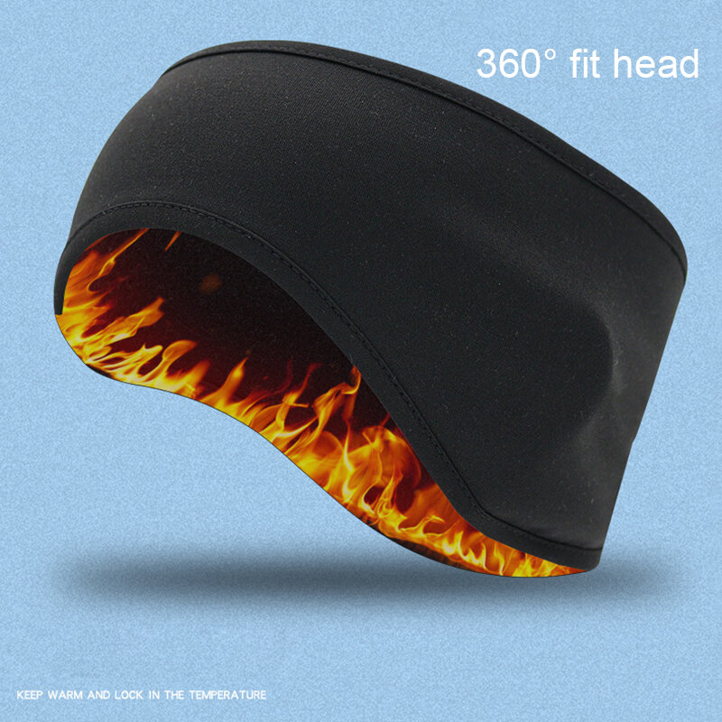 Windproof Ear Head Warmer para esportes ao ar livre, Sweatband antiderrapante para ciclismo e corrida, clima frio, venda quente, inverno