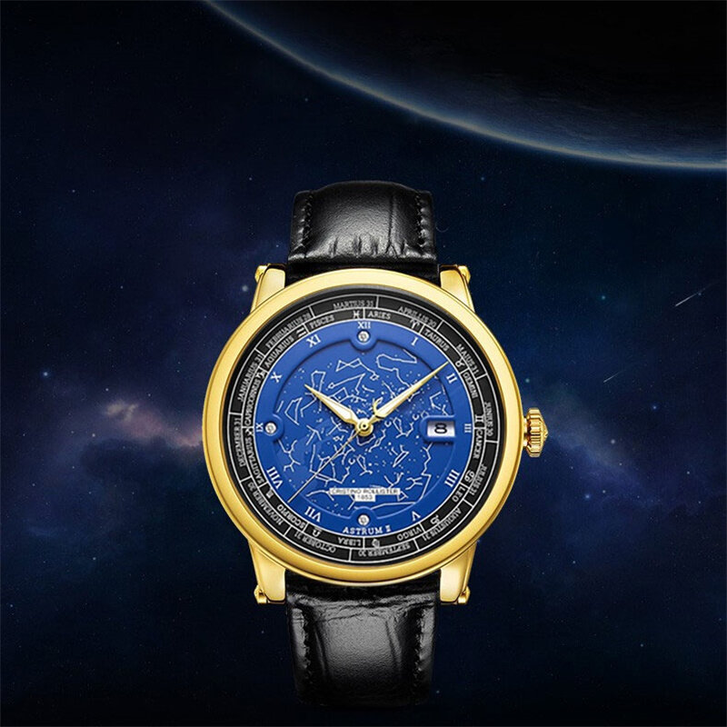 Relógio de pulso de luxo masculino, quartzo, impermeável, luminoso, com data, aço inoxidável, esportivo, masculino