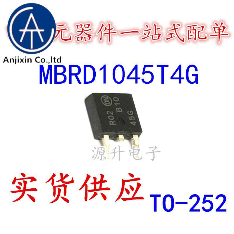 20PCS 100% orginal neue MGRB1045T4G B1045G Schottky rectifier diode SMD ZU-252