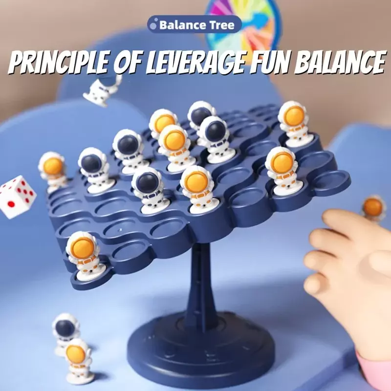 Spiele von Tischen für die ganze Familie Brett iq lustige Tischs piele Roulette Party Schachfiguren Set Stapels tein Kinder Balance