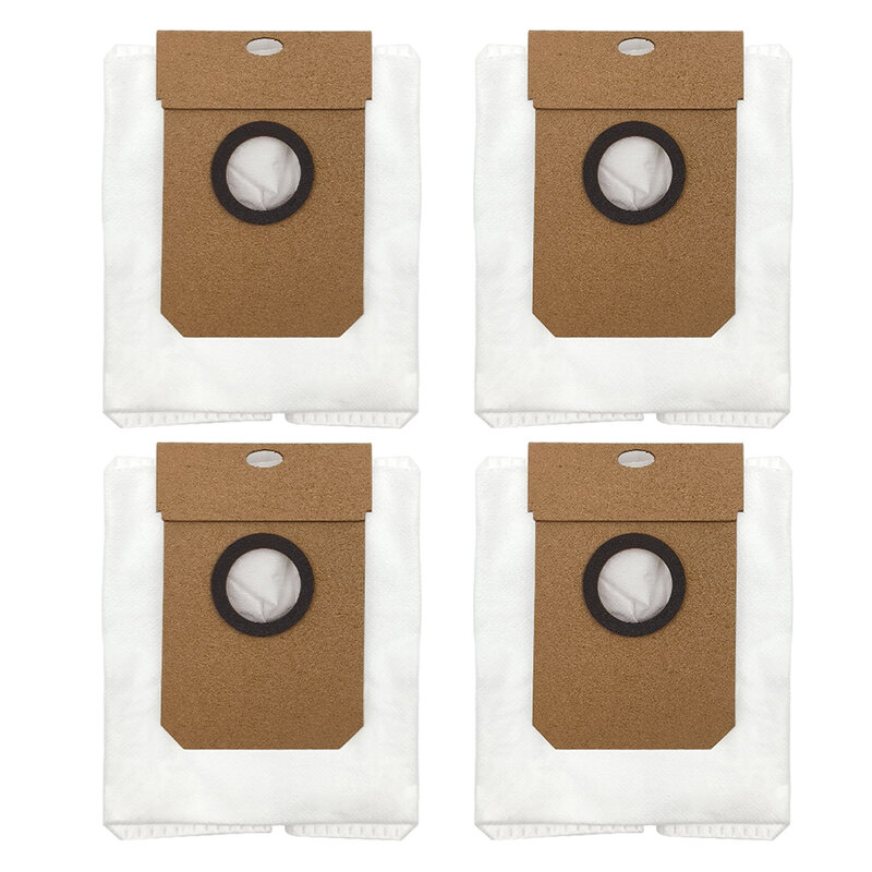Replacement Dust Bag White 10pcs 4pcs Clean Collection Intact Large Capacity Low Maintenance Non-woven Fabric Home