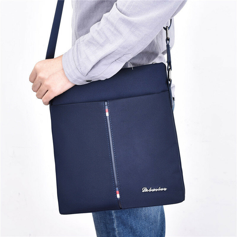 New Casual Men's Business Briefcase Leather Handbag For Male Office Laptop Bags For 14 Macbook Lenovo Men Shoulder Bag