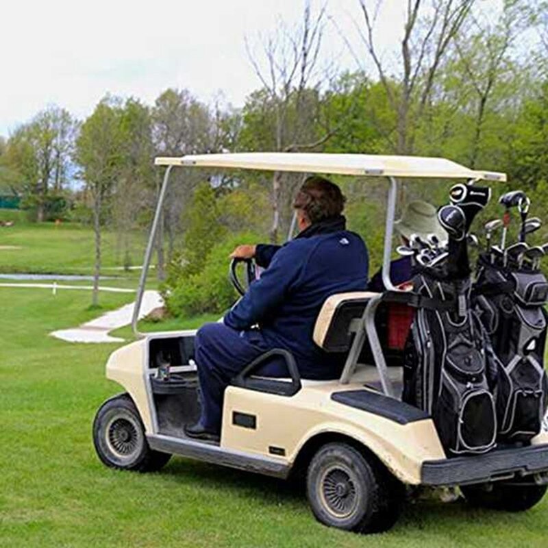 ゴルフバッグホルダーブラケットアセンブリ、プラスチックバッグアタッチメント、クラブカー用1013935ガスおよび電気ゴルフカート1987、1個以上