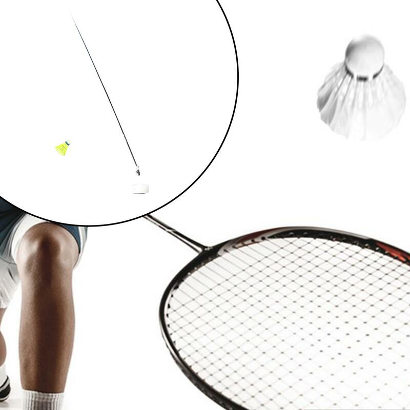 Tongkat Badminton portabel, alat latihan diri, tongkat fleksibel