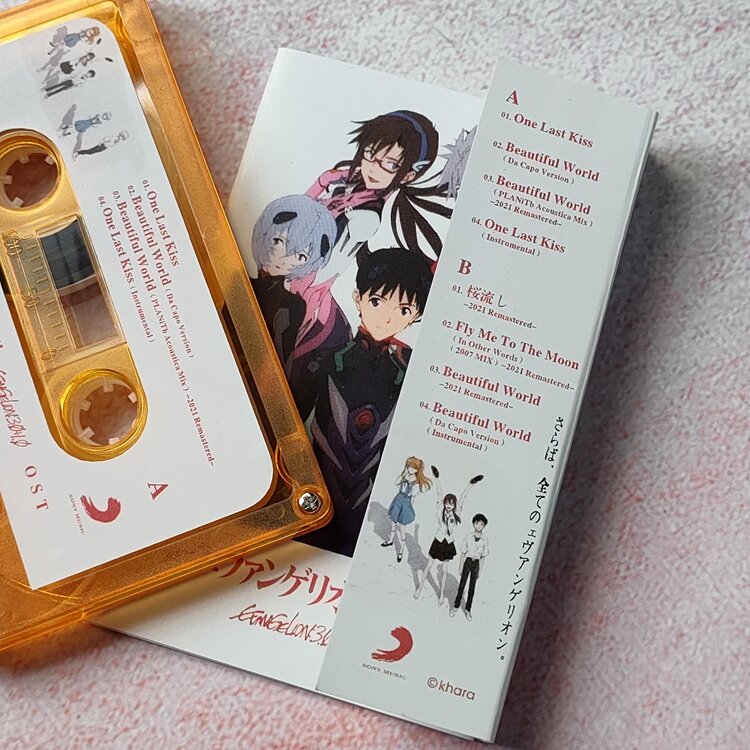 Kartu Tape musik detektif Anime Jepang Bocchi The Rock Nana Hatsune Miku karakter kartun pita suara mengumpulkan hadiah rekaman