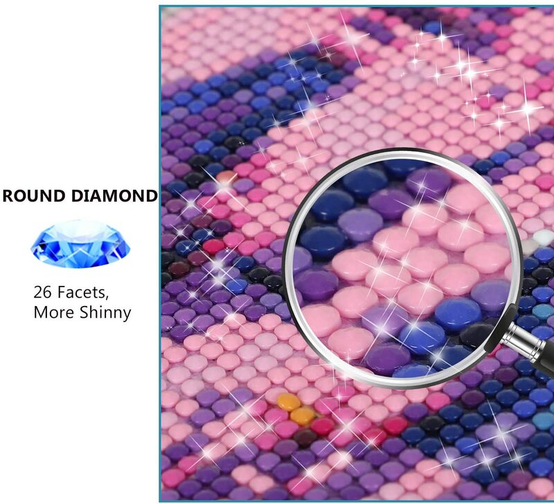 Алмазная живопись с изображением русалки AB, круглые кристаллы, бриллиантовая живопись 5D, алмазная живопись для взрослых