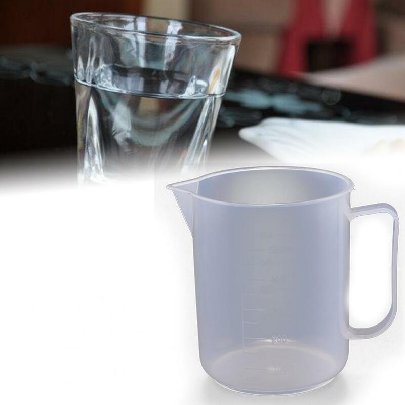 Heat Resistant Eco-friendly for Home Plastic Measuring Cup Graduated Measuring Mug for Home