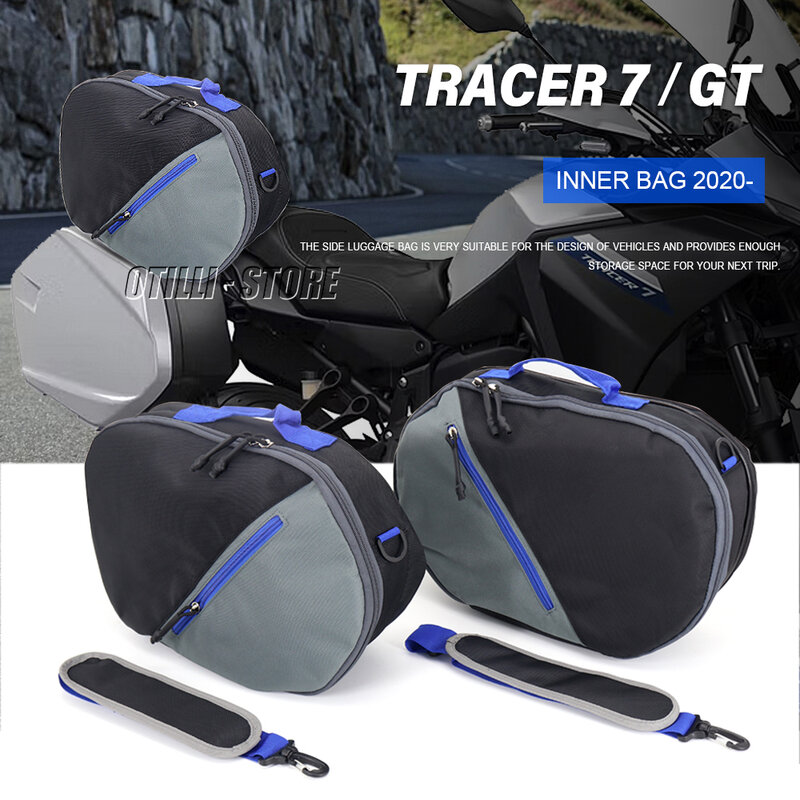 새로운 Motorcross 액세서리 가방 Pannier inner TRACER 7 GT 2020 2021 2022 Yamaha Tracer 7 700 안장 가방 용 안장 가방