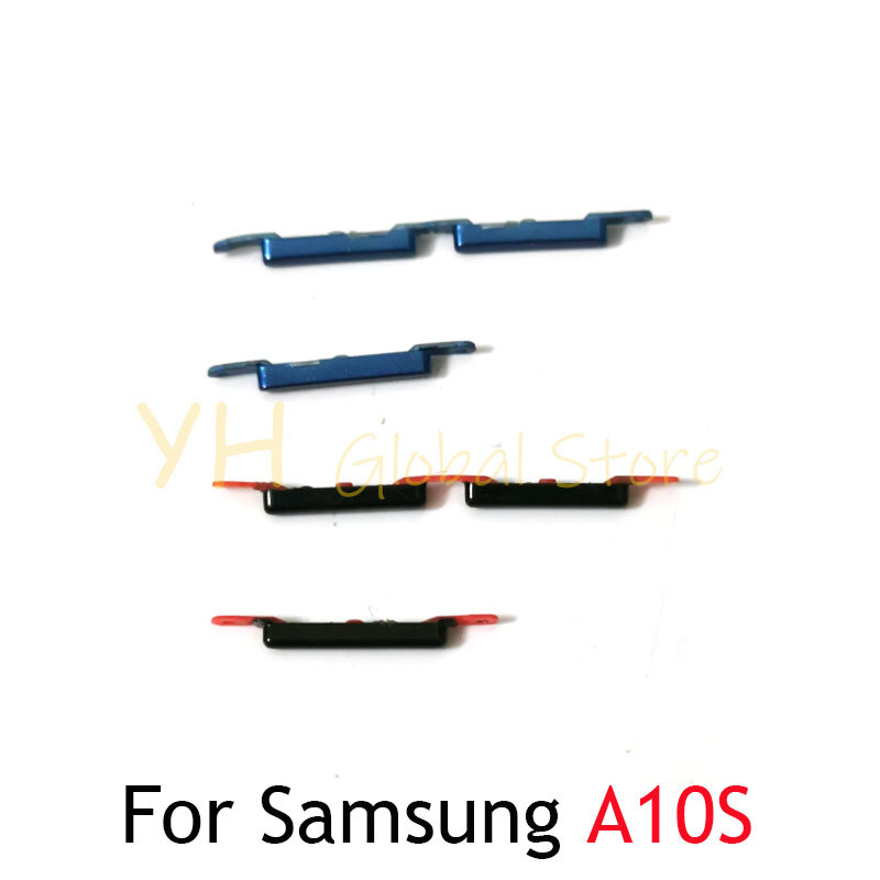 Dla Samsung Galaxy A10S A107F A107 A20S A207F A207 przycisk włączania wyłączania głośności w dół boczny przycisk naprawy klawiszy