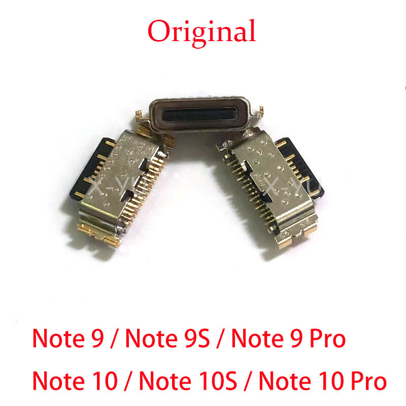 10PCS Original For Xiaomi Redmi Note 9 10 Pro 9S 10S USB Charging Connector Plug Dock Socket Port