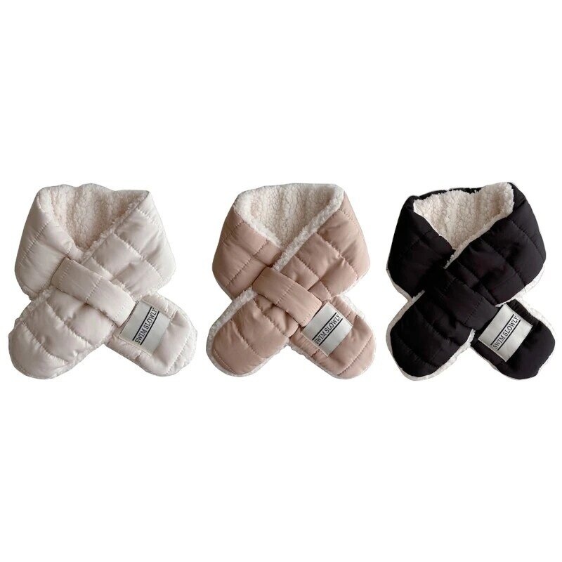 Cachecol elegante unissex lã para pescoço, mantenha-se aconchegante e moderno climas frios