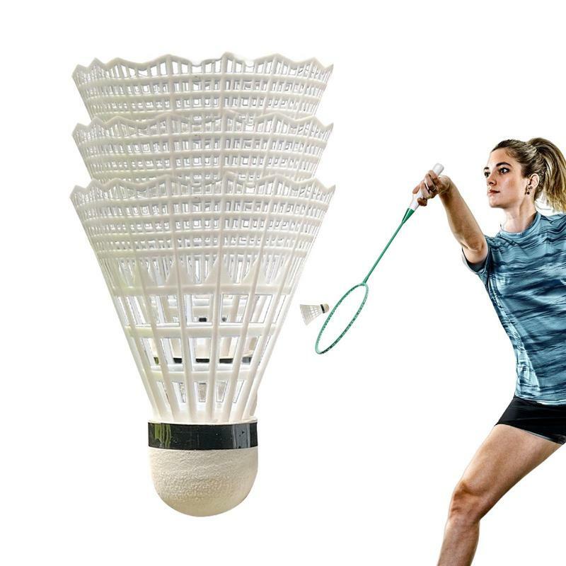 Elastyczne piłki treningowe do gry w badmintona do ćwiczeń badmintona materiały do gry w badmintona na zewnątrz w salach gimnastycznych i