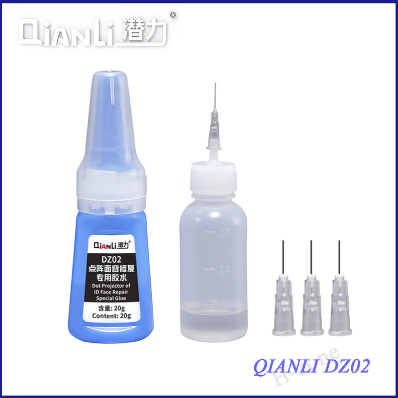 QianLi-pegamento especial para reparación Facial, adhesivo de 20g para iPhone, proyector de puntos, X-12 PRO Max, DZ02