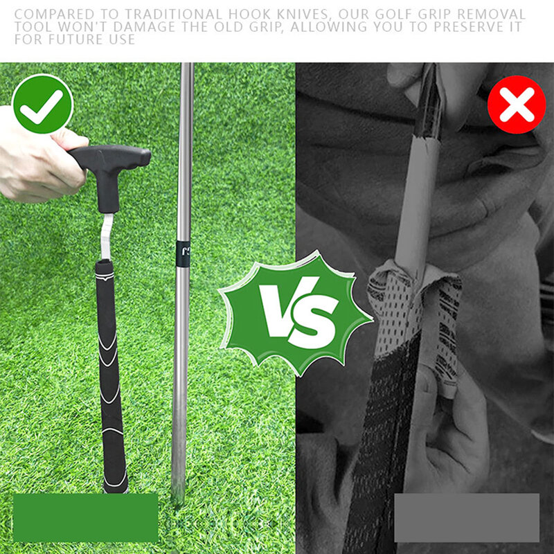 Herramienta de eliminación de agarre de Golf, removedor de agarre protector, accesorios de Club de Golf, herramienta de agarre para exteriores