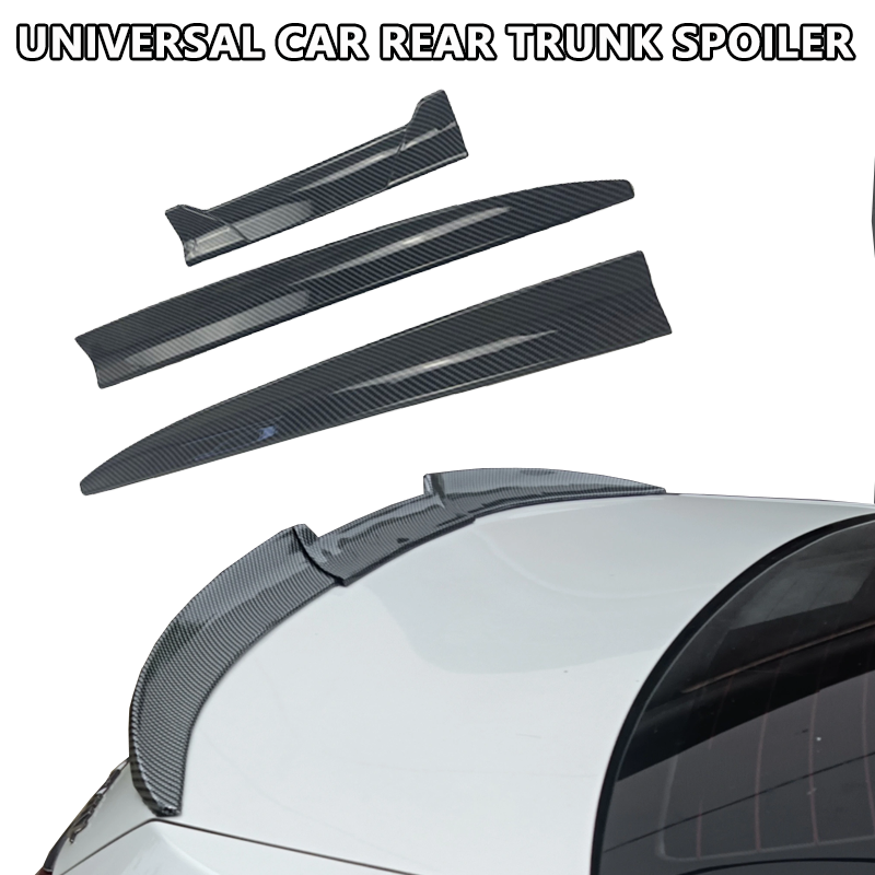 Универсальный автомобильный спойлер на крыло заднего крыла багажника на крышу багажника седан хэтчбек Сделай Сам длина подходит для BMW E90 E60 E36 Audi A3 A6 C7 Passat B8 Clio 4