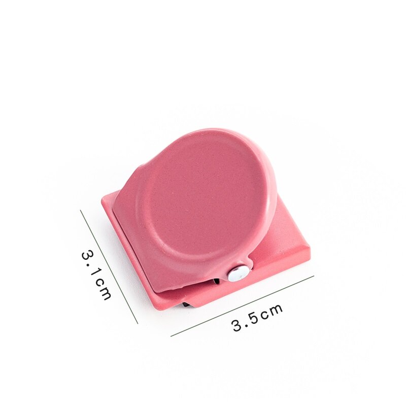 1pcs Minip Multi Color Magnet Clam Magnetic Paper Clip for Fridge File Index Photo Memo Office School  office accessories