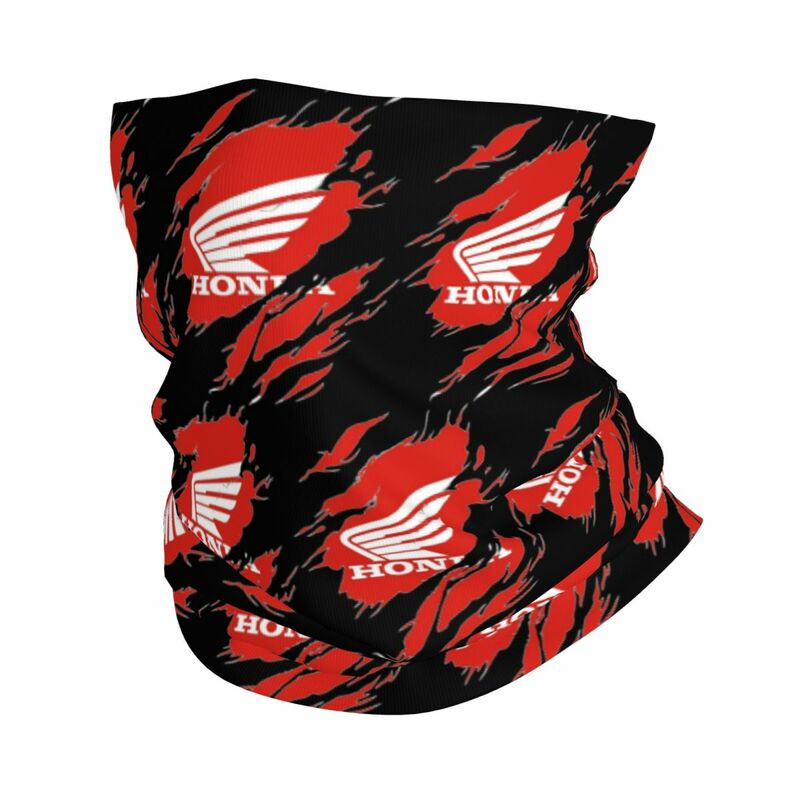 Wings Of Dream Hondas Motocross Bandana Neck Gaiter Printed Motorcycles Moto Face Mask Balaclava Hiking Unisex Adult Winter