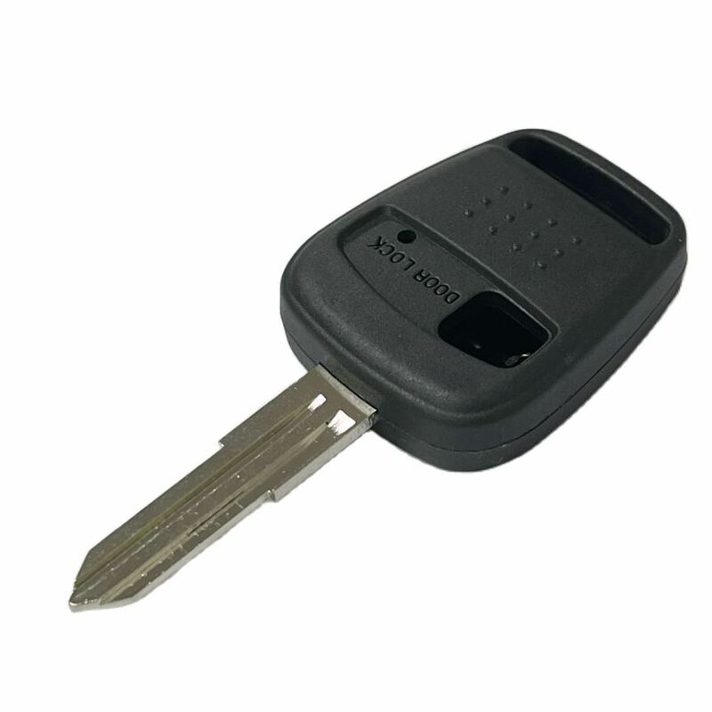 EcUTOOL-مفاتيح السيارة لنيسان NSN11 لانيا ، 1 زر تقطيعه النحاس ، شفرة فارغة ، مستقيم ABS مفتاح قذيفة