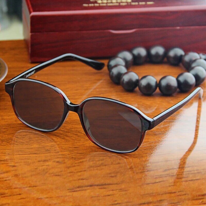 Crystal Stone Glasses Men's and Women's Stone Glasses Driving Sunglasses Protect Eyes Cool