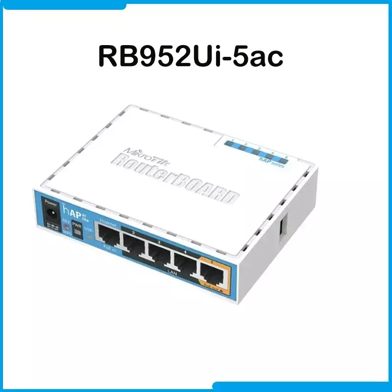 original MikroTik RB952Ui-5ac2nD, 733Mbps, hAP ac lite Dual-concurrent Access Point 2.4G & 5G WI-FI Router SOHO Home