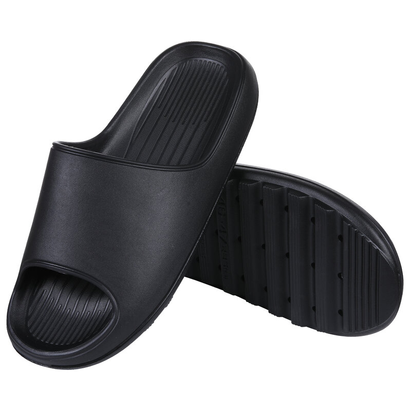 Comwarm Thick Platform Slippers For Men New Summer Thick Sandals Women Unisex Beach Slippers Non-slip Bathroom Slides House Shoe