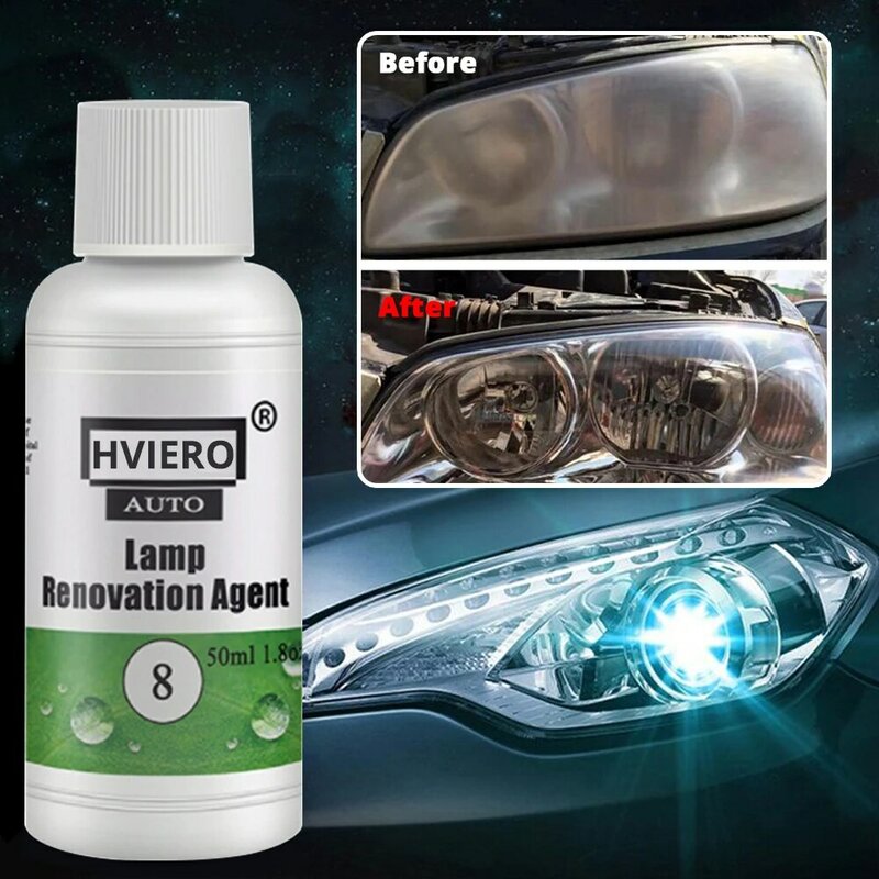 20/50/100ml Applicable Styling Lens Restoration Headlight Repair Paint Care Polishes Washing Accessories Car Lamp Cleaner Tool