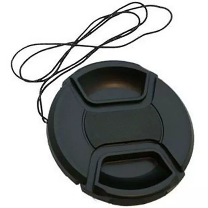 Soporte de tapa de lente de cámara sin trabajo, 49, 52, 55, 58, 62, 67, 72, 77, 82mm, cubierta de lente a prueba de polvo, impermeable, accesorios de protección de lente de cámara