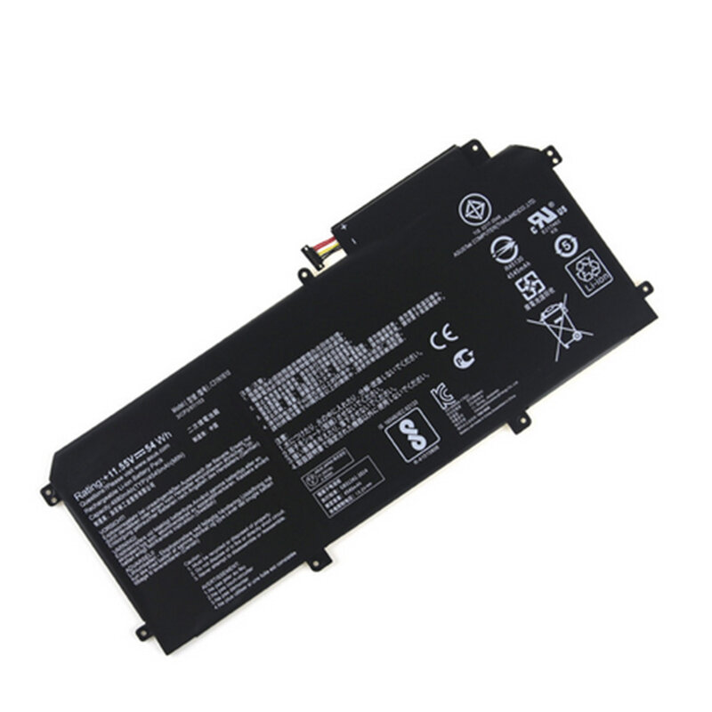 Bateria do portátil Compatível para Asus, ZenBook U3000C, UX330CA, Série UX330UA, C31N1610, 11.55V, 54Wh, 4680mAh, Notebook