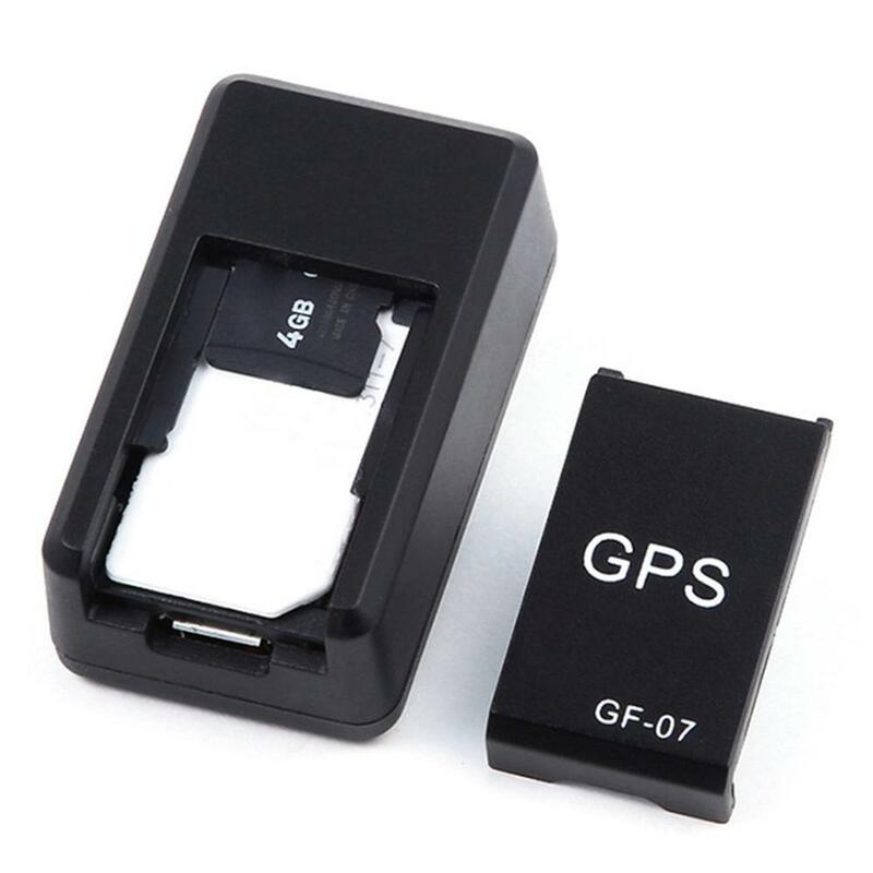 GF07 magnetyczny Mini nadajnik samochodowy GPS w czasie rzeczywistym lokalizator śledzenia urządzenie magnetyczne lokalizator GPS w czasie rzeczywistym lokalizator pojazdu Dropshipping