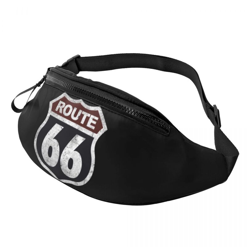 Historic Route 66 Mother Road Vintage Crossbody Backpack Accessories For Men Women Street Belt Bag