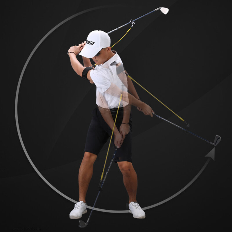 Corde élastique de Swing de Golf PGM, exercice de force auxiliaire, fournitures de pratique pour débutants