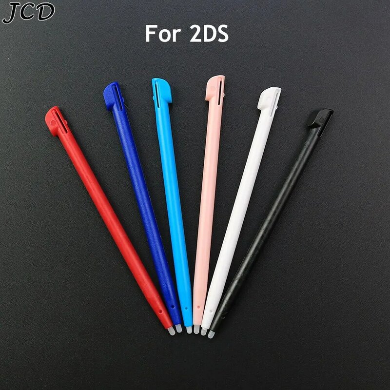 JCD 6Colors Plastic Stylus Pen Game Console Screen Touch Pen For 2DS  Tactil Game Console Accessories
