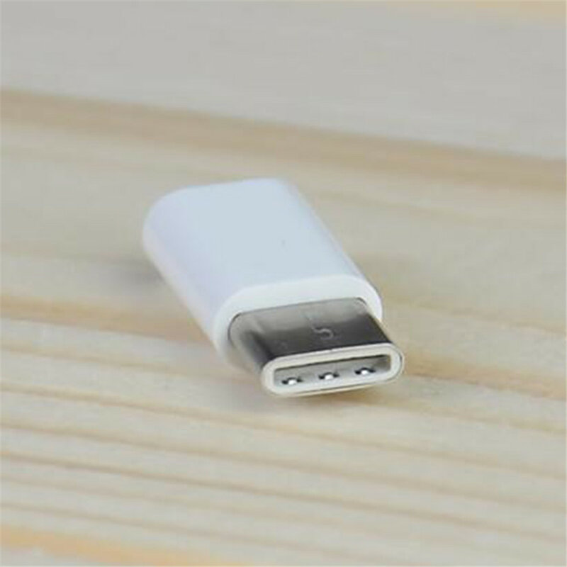 Micro-USB-Buchse zu Typ C Stecker Adapter Konverter Micro-B zu USB-C Stecker