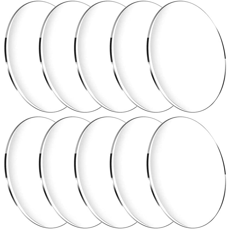 Heiße 10 Stück klare Kreis Acryl platte, 1/8 Zoll Dicke, Acryl scheibe Zeichen für Visitenkarten, Malerei und DIY-Projekte