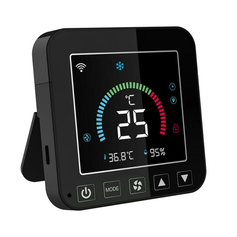 1 ~ 8 Stück Indoor Smart Thermostat LCD-Bildschirm Anzeige Temperatur-und Feuchtigkeit sensor Smart Life Sprach steuerung intelligent verbunden