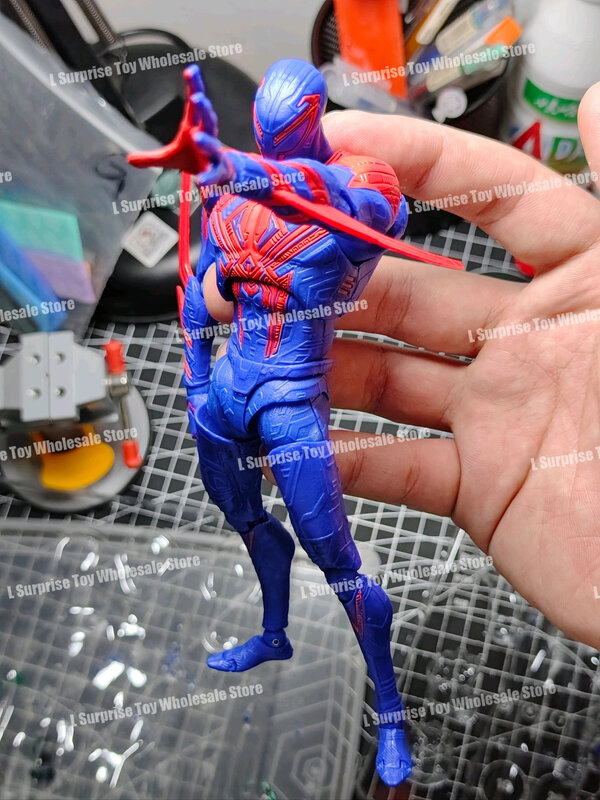 Spider-Man Action Figure Toys, Ct Spider-Man, 2099 Shf, S.H Figuarts, SpidSuffolk, Travers le Spider-Verse, Venom, Tobey trempé noir, Cadeaux, En stock