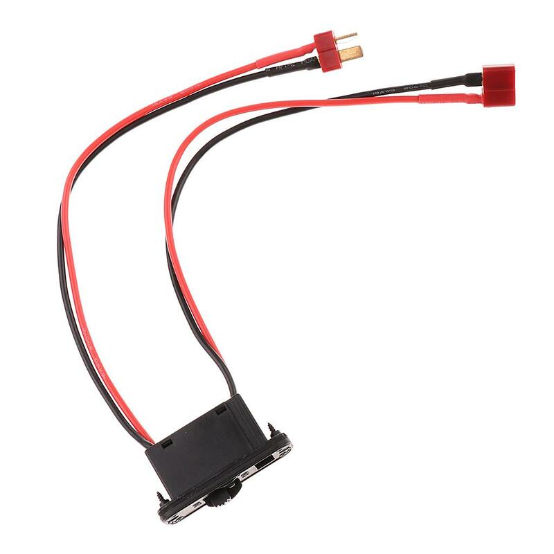 Heavy Duty T Plug Switch with 400mm Extend Wire Male Female for RC Lipo Battery ESC Parts