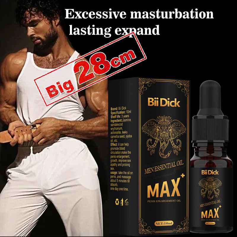 Óleo de alargamento do pénis para homens, aumentar o espessamento, Big Dick Ampliar, reforçada ereção, atrasar a ejaculação, crescimento do galo, pénis