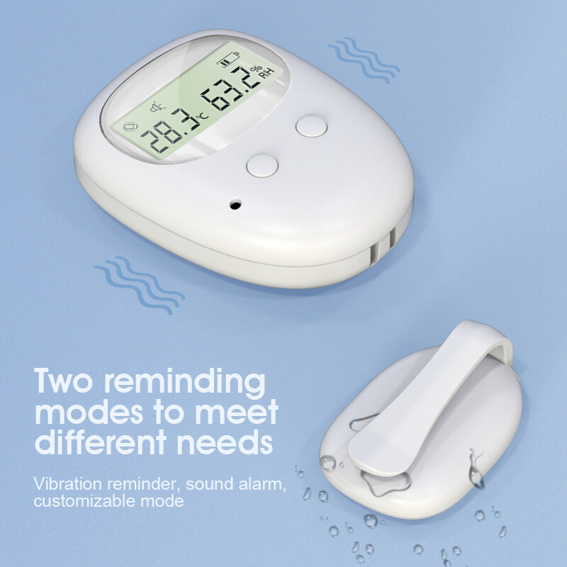 2024 produk bayi baru Bedwetting nirkabel dan Enuresis Alarm Bay Wetness dengan Sensor magnetik baru