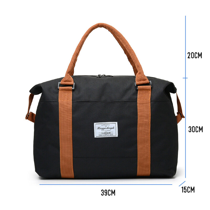 حقيبة قماشية محمولة قابلة لإعادة الاستخدام للنساء ، حقيبة حمل أحادية اللون ، العمل المكتبي والاستخدام المدرسي