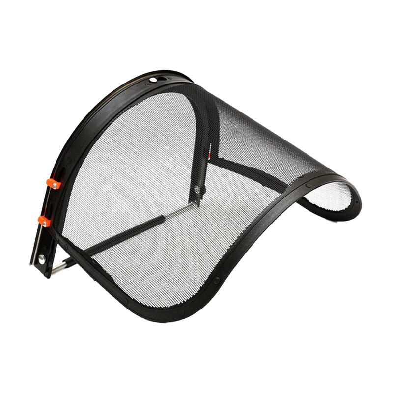 2Xface En Beugel Combo Voor Full-Brim Helmen Zwart Metalen Draadvizier